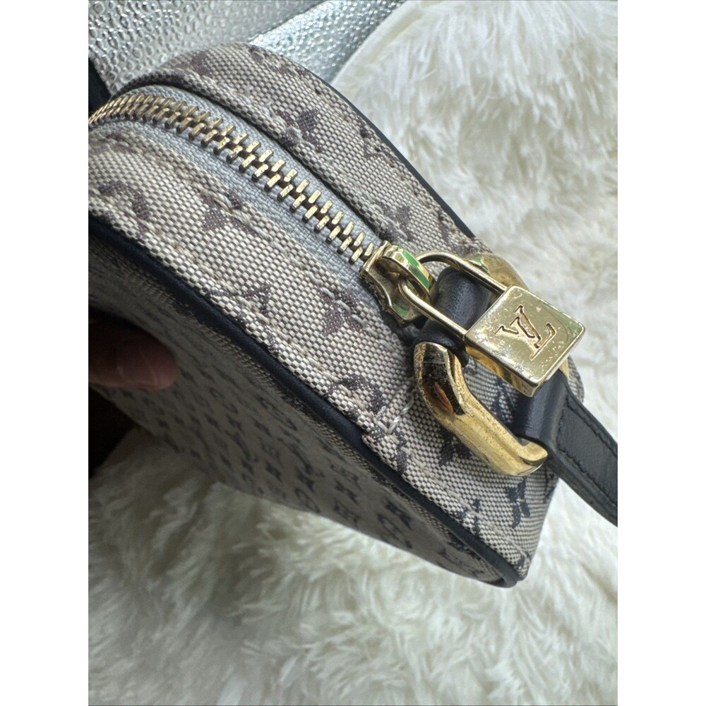 Vintage LOUIS VUITTON Monogram Mini Juliet MM Canvas Shoulder Bag Black - Picture 8 of 13
